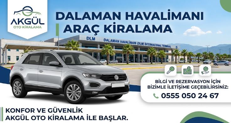 Dalaman Havalimanı Araç Kiralama 